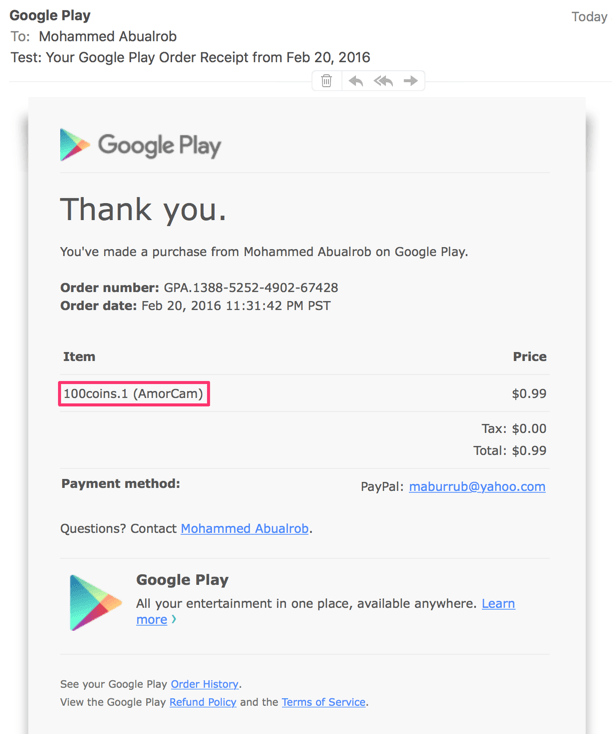 Google play enable